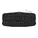 Produktbild uRage Gaming-Keyboard Exodus 100, schwarz, Tastatur, integrierte Handballenauflage, Anti-Ghosting, WIN-Lock, kabelgebunden, 49 x 4 x 22 cm