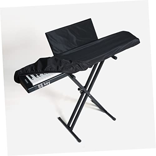 WHAMVOX Capa de piano contra poeira capa de piano elástica protetor de teclado de piano digital pian