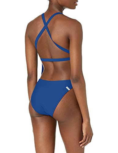 Image of Body Glove Women's Standard Smoothies Electra Solid One Piece Swimsuit with Strappy Back Detail