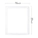 MyFrameStore White 16x20 Imperial Wooden Picture Color Wood Fancy Design for Wedding, Hallway, Bedroom, Living Room & Office Décor Photo Frame & Wall Mounting Material