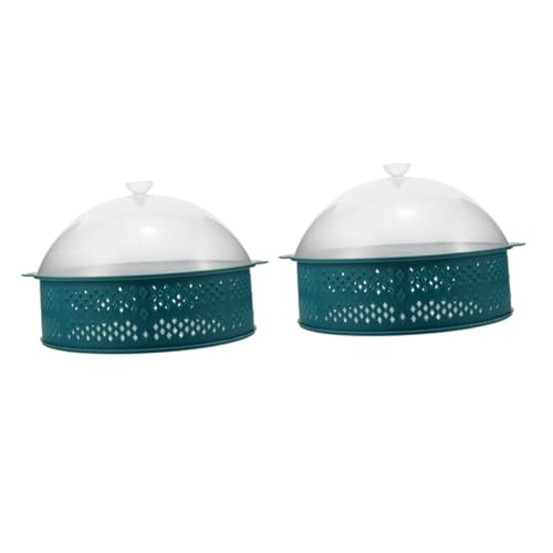 MAGICLULU 2 Ensembles de repas boite rangement boite de rangement boîtes de rangement anti mouche nape de table de riz tente de de nourriture Plastique
