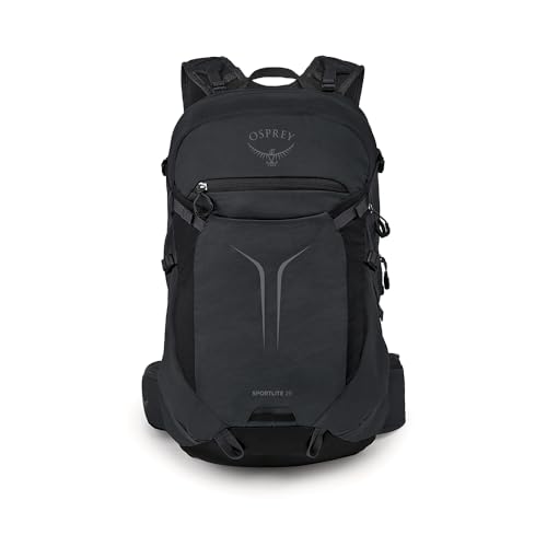 Osprey Sportlite Wanderrucksack, 25L, Raven Black – Ansicht 1