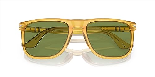 Image of Persol mens Po3336s Aviator Sunglasses