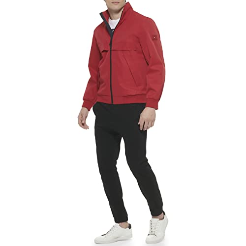 Tommy Hilfiger Men's Clean Logo Bomber2