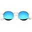 A01| Gold / Blue Mirrored