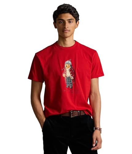 POLO RALPH LAUREN Men's Classic Fit Polo Bear Jersey T-Shirt
