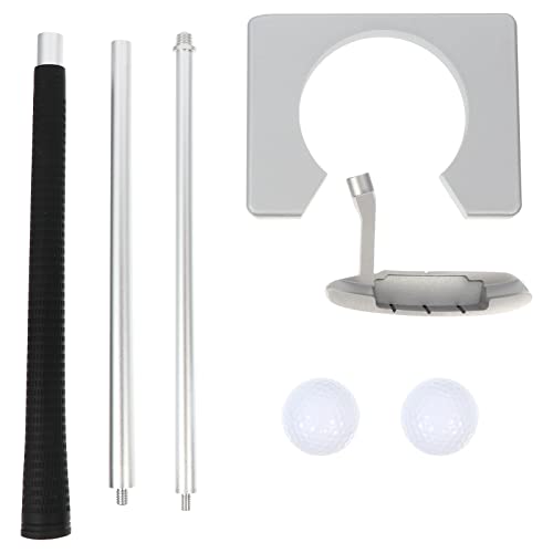 BESPORTBLE 3-Section Golf Putter Set for Men Portable Putting Practice Club Zinc Alloy Golf Gear