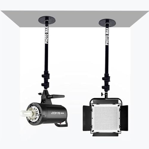 Image of PHOTOMAX Wall Mount Boom Arm Tripod (CM-03) 84cm Wall Ceiling Mount Boom Arm Tripod Desk Mount Table Stand Adjustable Height for Photo Studio Video Ring Light Strobe Flash Mobile Lighting Softbox