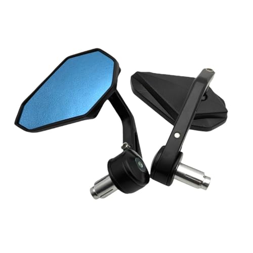 バイクミラー オートバイミラー ブルーガラス ハンドルバーエンド バックミラー サイドミラー 150 250 400 450NK 650NK CLX700 800NK 800nk 2023 7/8インチ用