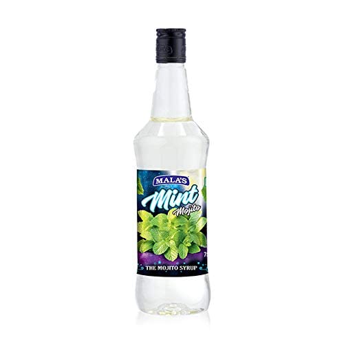 Mala's Fruit Mocktail Syrup Transparent Mint Mojito 750ml, 1 Count