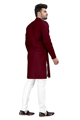Image of Trustous Kurta for Mens in Cotton Classis Colours XS to 3XL Size