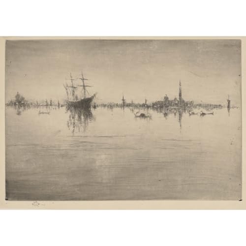 Toile Whistler Nocturne Impression Giclée Musée Salon et Chambre 127 x 101.6 cm