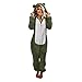 Générique Combinaison Pyjama pour Femme Combinaison Vêtement de Nuit Grenouillères Pyjama Femme à Capuche en Peluche Automne Hiver#1102