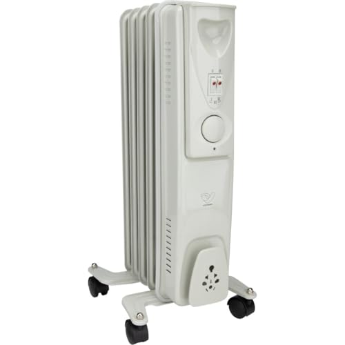 Radiateur mobile bain d'huile - 1000W, 2000W ou 2500W -