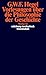 Produktbild Suhrkamp Taschenbuch Wissenschaft Nr. 612: Georg Wilhelm Friedrich Hegel Werke Band 12: Vorlesungen über die Philosophie der Geschichte