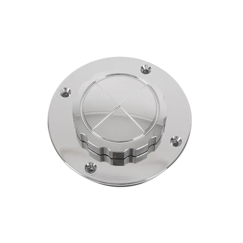Bouchon de réservoir d'essence chromé finition miroir de qualité supérieure