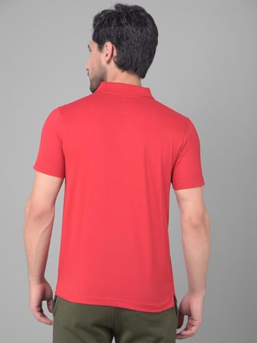 Image of Dollar Mens Cotton Casual Solid Polo Tshirt (Pack of 1)