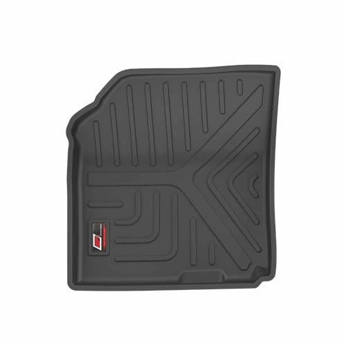 Image of GFX 3D Life Long Car Floor Mats, Compatible with Punch EV, (2023) Onwards, Black, Set of 3