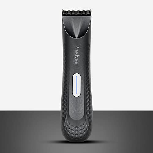 Predyee Manscape-Body Hair Trimmer for Men IPX7 Waterproof Ball Trimmer Pubic Hair with LE - image 1