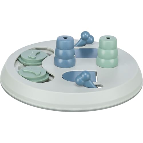TRIXIE Gioco di intelligenza per cani «Gioco di strategia con attività per cani, flip board, ø 23 cm» - 32026