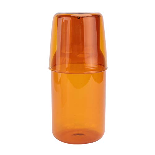 Cabilock Hotel Water Bottle Set Glass Cup and Kettle Large Capacity Drinking Cups for Family Picnic