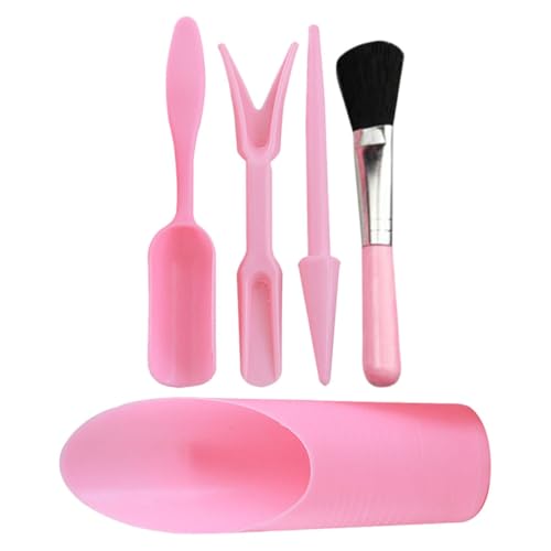 Happyyami 1 Juego Juego de trasplantador de plántulas Hoja Motosierra Herramientas para Plantar suculentas perforador de Agujeros Suministros de Trabajo de jardinería Rosa