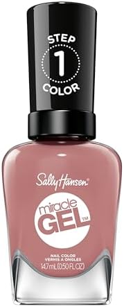 Sally Hansen Miracle Gel Lakier do Paznokci, 244 Mauve-Olous, 14.7 ml
