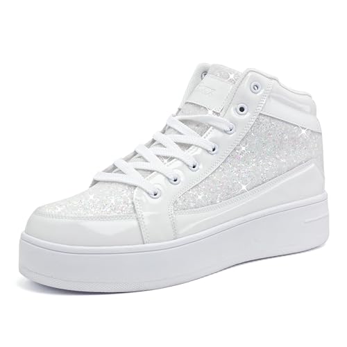Image of IGxx Women Platform Glitter Sparkly Dressy Sequin Disco Sneakers