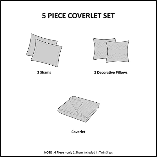 Urban Habitat Kids UHK13-0092 Quilt Set Cotton Jacquard Weave Colorful Poms Accent All Season Shabby Chic Bedding Coverlet Bedspred thumb #5