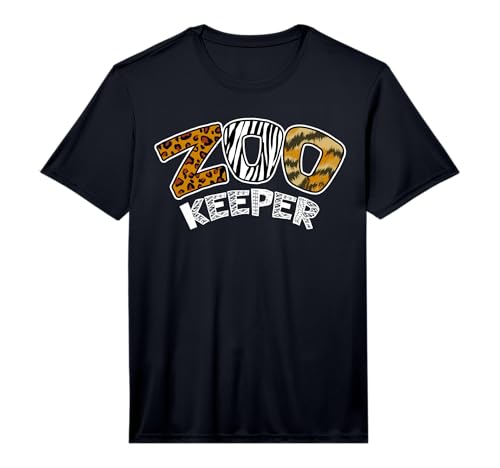 Zoo Keeper Funny Jungle Safari Animal Lover Gift Men Women Performance T-Shirt
