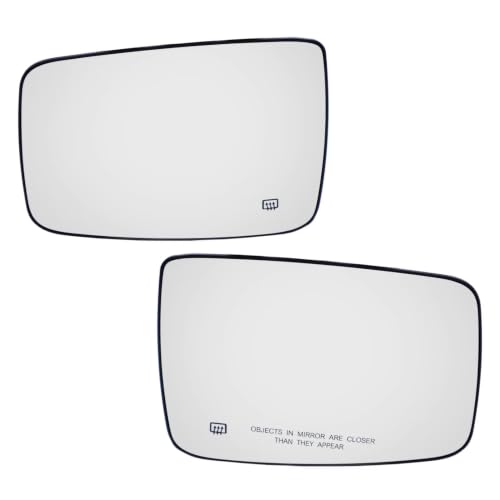 Rétroviseur de porte chauffant Dodge Ram 1500 2500 glace de rechange