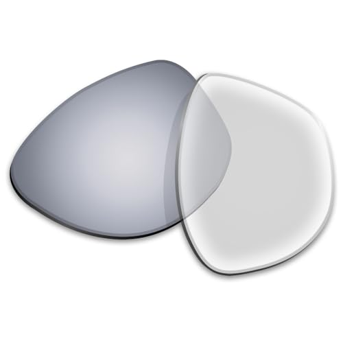 Image of 1.6MM Transition Replacement Lenses Compatible with Ray-Ban Meta Skyler RW4010 /RW4014 52mm Smart Glasses, Scratch-Proof