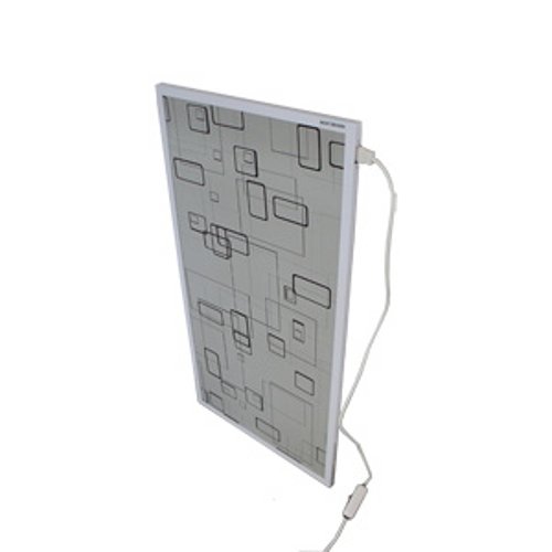 Preisvergleich Produktbild Mauk Infrarot Bild Wandheizung Modern Box 600 W grau 1645