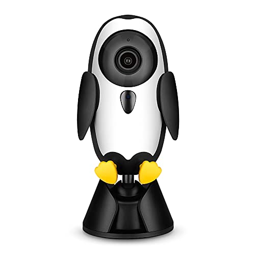 Image of Qubo Full HD WiFi Alexa-Enabled Smart Baby Monitor with Baby Cry Alert, 2-Way Talk Back, Lullaby Player + Echo Show 8 (2nd Gen) - Smart Speaker with Alexa - 8 inch Screen and 13MP Camera (Black)