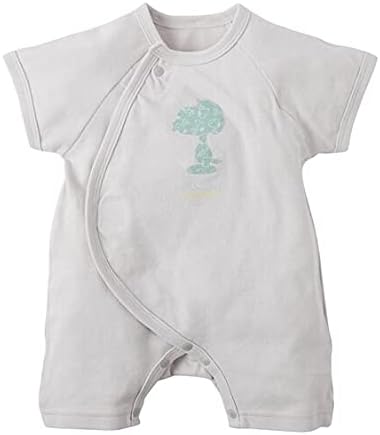 Amazon Co Jp ベビー カバーオール ツーウェイオール Nissen ニッセン スヌーピー プリント 半袖プレオール ベビー服 子供服 男の子 女の子 服 ファッション小物