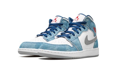 Image of Nike Youth Air Jordan 1 Mid Se GS Electro Orange
