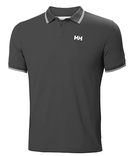 Helly Hansen Hombre Polo KOS, L, Ébano