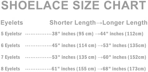 air force 1 shoelace length