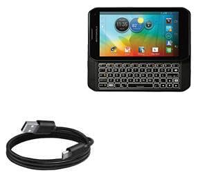 BoxWave Cable Compatible with Motorola Photon Q 4G LTE - DirectSync Cable, Durable Charge and Sync