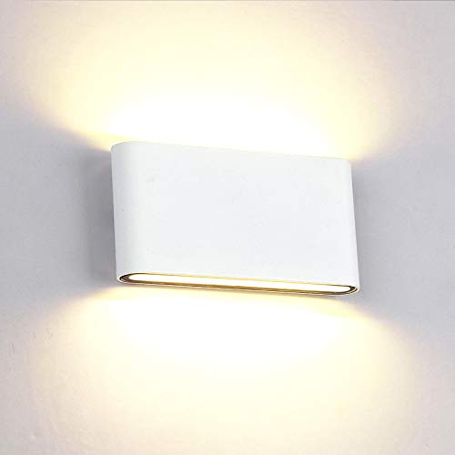 Luces exteriores para dormitorio sala de estar y jardín aplique de pared LED IP65 1
