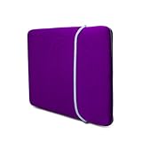 GMYLE (TM) Deep Purple Lycra Soft Sleeve Bag For 13 inch Macbook Pro 13 inch Macbook Air (Not Fit For 13 Macbook Pro WITH RETINA DISPLAY)