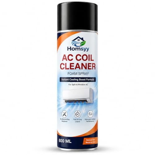 Image of AC Cleaning Foam 500ml | AC Foam Cleaner for Split & Window AC | AC Coil Cleaner Spray for Deep Cleaning | Removes Dust, Mold & Odor | Antimicrobial Formula for Better Cooling