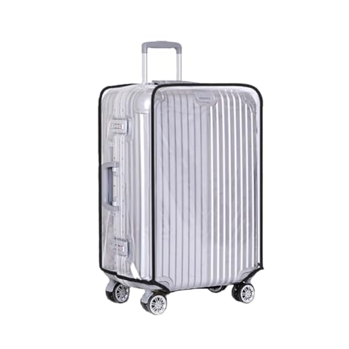 OUNONA Funda Protectora para Maleta de Viaje de 26 Pulgadas, Material PVC Resistente, Fácil de Lavar y Protege contra Polvo y Arañazos