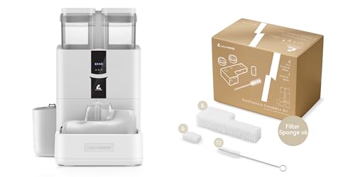 Fuente de agua para gatos DailyFresh 10L con control APP