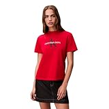 Calvin Klein Women's Monogram Logo Crewneck T-Shirt