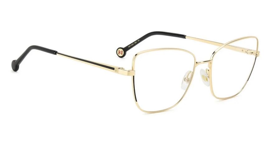 Carolina Herrera Vista Her 0209 2m2 56/17/145 Unisex Women's Sunglasses, 2M2/17 Black Gold, 56, 2m2/17 Black Gold, 563