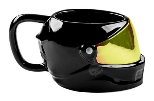 Taza de cerámica con casco Harley-Davidson 24 oz miniatura 1