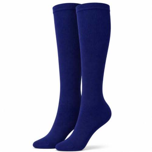 Image of juDanzy Solid Knee High Socks for Sports or School Uniforms