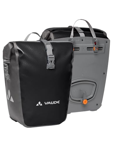 VAUDE Fahrradtaschen für Gepäckträger Aqua Back 2x24L in schwarz 2 x...