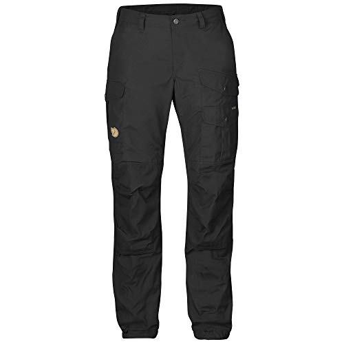 Fjallraven Damen Vidda Pro Trousers W Reg Sport Trousers, Black-black, 46 EU